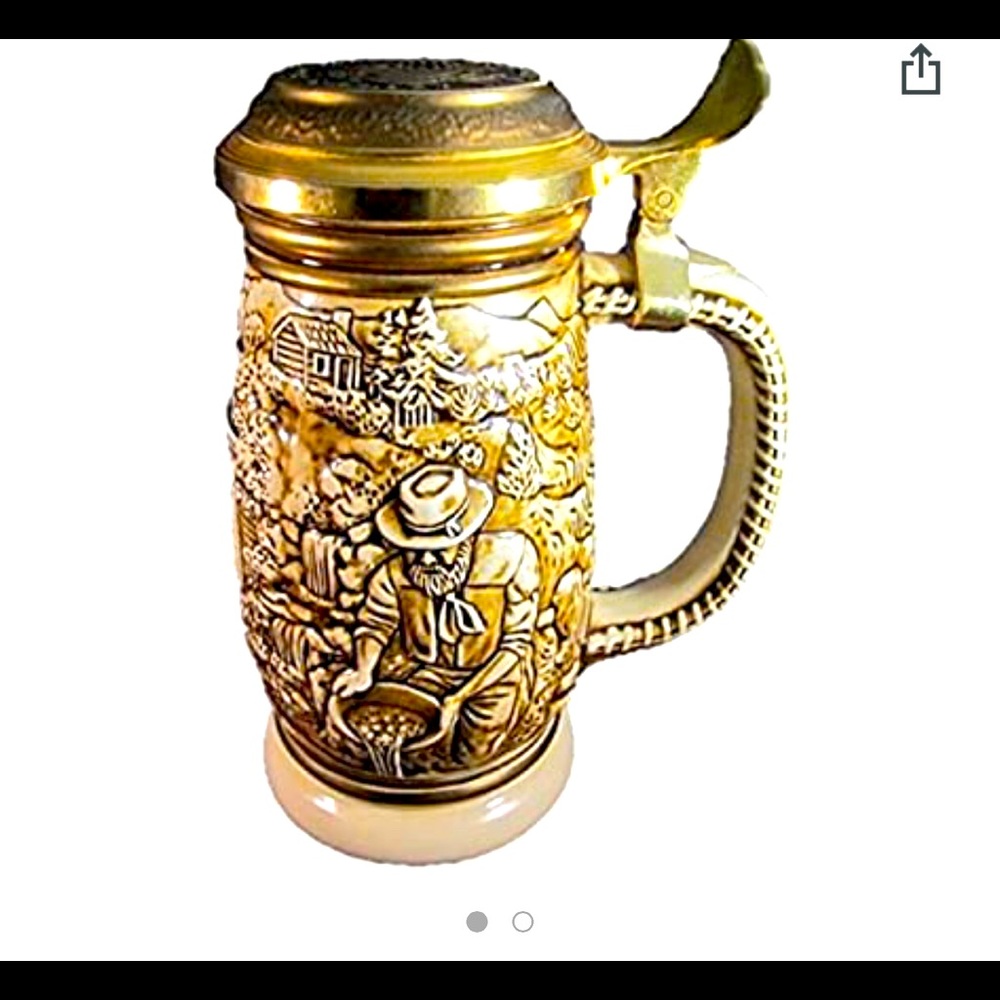 Vase 🏺 Avon Gold Rush Stein